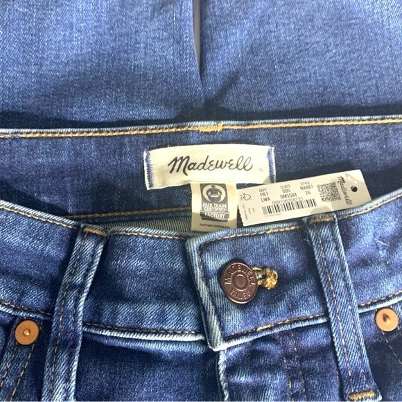 Madewell Curvy High Rise Skinny Jeans In Coronet Wash Size 26 - Picture 8 of 11